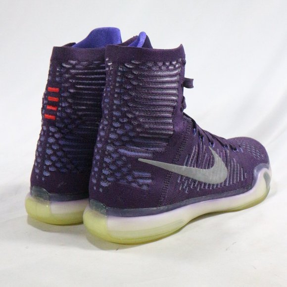 NIKE x KOBE X 10 Elite High Team Pack Sneakers Sz 8 US Men - Picture 7 of 13